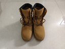 马登男士马丁靴美式经典大黄靴秋冬户外休闲工装靴2025新款加绒男鞋 砂黄 【靴子/复古马丁靴/高帮男鞋冬季/马丁鞋/登山靴】 43 (265mm) 男码 实拍图