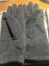 南极人手套女冬季保暖骑行开车加绒防风防寒触屏女士手套NW-510 灰色 实拍图