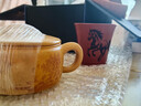 藏壶天下小容量宜兴紫砂壶纯手工刻绘功夫茶具原矿金黄段泥泡茶壶大口汉瓦 汉瓦壶 200ml 实拍图