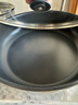 双立人（ZWILLING）平底锅煎锅有钛不粘锅煎饼煎蛋锅牛排锅SILVER外壁抗黄多用锅26cm 实拍图