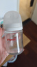 贝亲（Pigeon）玻璃奶瓶宽口径防胀气160ml S号奶嘴 1月+ AA186  实拍图