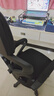 锦汐 电脑椅家用办公椅子靠背人体工学椅学习转椅老板座椅游戏电竞椅 【二代升级款】黑框黑网+乳胶 实拍图