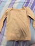 古妮娅儿童舞蹈服打底衫肤色保暖内衣薄绒练功服 肤色上衣M 实拍图