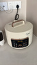 美的（Midea）品牌官方鸳鸯锅电压力锅4L家用电饭煲高压锅双胆3-6人 全自动智能预约开盖火锅煲汤炖煮MY-4KK05 实拍图