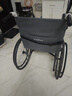 鱼跃(yuwell)轮椅车H051折叠老人轻便旅行手推车钢管免充气胎代步车 实拍图