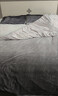 海澜之家（HLA）牛奶绒四件套防静电高端双面亲肤珊瑚绒床单被套简约风床品套件 渐变风暮雪 四件套 床单款 被套2*2.3m 床单2.3*2.5m 实拍图