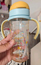 贝亲（Pigeon）自然成长翻盖直饮吸管 大童奶瓶330ml 马戏团 18月+ AA279 实拍图