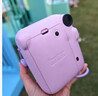 INSTAX富士instax立拍立得 一次成像相机 mini12精美礼盒 海岛绣球 含10张fafa花边相纸 实拍图