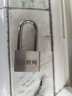 玥玛304不锈钢挂锁防盗大门锁防水防锈仓库车厢锁户外阳台窗锁BX40L 实拍图