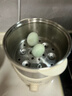 九阳（Joyoung）蒸蛋器 煮蛋器 定时 自动断电安心用 小型316L不锈钢多功能 双层蒸煮鸡蛋早餐神器ZD14-GE330 实拍图