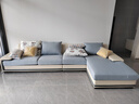 全友家居现代简约家用大户型贵妃转角沙发客厅实木架布艺沙发政府补贴 实拍图