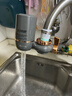 美的（Midea）净水器水龙头过滤器家用自来水滤水器直饮前置过滤器厨房卫生间通用除水垢除余氯双出水可清洗滤芯 一机五芯【四年免换芯】 实拍图