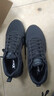 特步男鞋跑步鞋新款冬季厚底旅游透气轻便皮网面休闲运动鞋慢跑鞋子男 黑色 41 实拍图