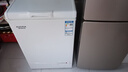 澳柯玛（AUCMA）100升单温冷柜家用减霜小冰柜冷藏柜冷冻柜小型冷柜卧式顶开门冰箱一级能效 BC/BD-100H 以旧换新 实拍图