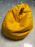 树浩懒人沙发可躺可睡休闲单人豆袋小沙发卧室阳台坐墩榻榻米狗窝躺椅 【特惠小号-儿童款】柠檬黄 实拍图