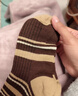 【美拉德学生袜】袜子女中筒袜防臭条纹不勒脚吸汗美拉德风春季 【5双装】颜色随机 均码 实拍图
