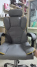 奥伦福特 电脑椅办公椅子电竞椅家用人体工学椅老板椅主播靠背椅皮革转椅 创意工学椅-灰+含乳胶垫【二代升级】 实拍图