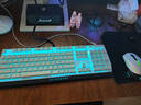 外星人（Alienware）610M+510K 键鼠套装（无线2.4g游戏鼠标 有线机械键盘 ）RGB高端电竞外设 送女友 节日礼物 白色 实拍图