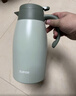 苏泊尔（SUPOR）家用真空保温瓶暖水壶瓶大容量热开水瓶壶304不锈钢2.0L薄荷绿 实拍图