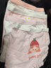 尼多熊女宝宝纯棉四角内裤儿童平角短裤女孩中大童裤头不夹PP4条装 实拍图
