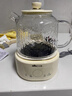 小熊（Bear）全玻璃壶体养生壶恒温壶 办公室多功能煮茶壶花茶壶 0金属养生杯 24h预约24h保温 1L YSH-P10Q7 实拍图