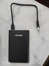 纽曼（Newsmy） 500GB 移动硬盘机械 Type-C接口 明月时尚版系列 USB3.1 2.5英寸 曜岩黑 118M/S 极速传输 实拍图
