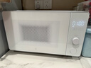 米家小米微波炉家用小型多功能 小尺寸平板式易清洁 大火力均匀加热 机械式旋钮易操作 台式大容量20升 实拍图