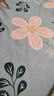 洁丽雅（Grace）A类100%纯棉抗菌面料单人学生宿舍床单单件  160*230cm 花语 实拍图