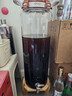 麦欧力（MYONLY）泡酒容器高档泡酒专用玻璃瓶装酒缸存酒坛子密封酒桶储药酒罐空瓶 B款20斤瓷芯龙头竹架 实拍图