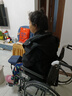 怡辉（YIHUI）轮椅瘫痪老人专用出行带坐便器轻便折叠便携式骨折手动家医用推车 实拍图
