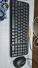 罗技（Logitech）MK106 键鼠套装 有线键鼠套装 办公键鼠套装 电脑键盘 紧凑型 黑色 实拍图