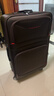 竹貂行李箱耐磨牛津布28英寸大容量男拉杆箱女万向轮旅行箱密码箱皮箱 咖啡色-耐磨牛津布 30英寸 【超大慎选，出国旅行】 实拍图