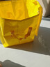 乐三好 搬家打包袋搬家袋行李袋收纳袋衣服袋储物袋防水袋搬家打包神器黄色110升 实拍图