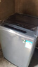威力（WEILI）波轮洗衣机 10KG全自动智能称重 13分钟快洗 护衣内筒 防锈箱体 钛金灰 XQB100-10018A  实拍图