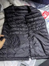 鸭鸭（YAYA）反季羽绒服男冬季轻薄羽绒背心内穿马夹男士保暖内胆薄款马甲KX 黑色 XL /180 实拍图