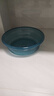 【京东物流】洗脸盆加大加厚家用大号洗菜盆洗衣盆内裤收纳盆子 蓝色 超大32*12cm-加号厚不怕摔 实拍图