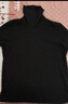优衣库女装HEATTECH摇粒绒两翻领套头衫/长袖479608 09 黑色 M /160/84A 实拍图