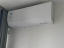 美的空调 大1.5匹 同级冷静星一级能效 省电变频 卧室空调挂机 壁挂式空调 国家补贴KFR-35GW/N8HX1-P1 实拍图