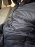 啄木鸟轻薄羽绒服男秋冬季款外套男连帽情侣加绒保暖袄子冬装上衣服男装 1805黑色【连帽款】 XL （120-140斤） 实拍图