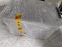 禧天龙塑料衣物收纳箱玩具整理箱车载储物箱55L 透明 1个装 带轮 实拍图