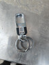 金达日美钥匙扣男创意钥匙圈环不锈钢钥匙圈双环钥匙链腰挂锁匙扣防丢钢圈 实拍图