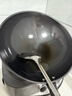 京严炒锅章丘款铁锅无涂层炒菜不粘锅家用精铁锅具燃气电磁炉用已开锅 【燃气灶专用】适合2-3人  赠盖铲  直径 30cm 百年工艺｜传统铁锅｜健康不沾 实拍图