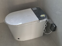 九牧（JOMOO）轻智能马桶家用卫生间恒温抗菌虹吸坐便器泡沫盾无水压限制SQ9650 【黑魔方】旋风魔力泡+免触+NFC 400坑距(390以上选择) 实拍图