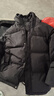 京东京造羽绒服男鸭绒加厚防寒工装面包服短款冬季外套衣服 黑色 2XL 实拍图