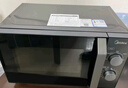 美的（Midea）微波炉经典升级款M2A 家用小型20升平板式易清洁快捷双旋钮高效速热杀菌除味 实拍图