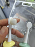 licheers 儿童牙刷1-3-6岁宝宝牙刷超细万毛软刷婴幼儿乳牙刷 两只装 实拍图