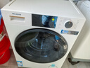 美菱（MeiLing）小确杏滚筒洗烘一体12kg超薄大筒径大容量全自动家用经济款1.2洗净比直驱变频轻音除菌螨M15H120D 实拍图