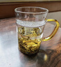 忆壶茶绿茶杯个人专用泡茶月牙过滤玻璃杯子大容量茶水分离办公室喝茶具 实拍图