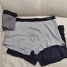 南极人男士内裤男式纯棉平角裤头抗菌防螨透气四角男生短裤衩4条XL 实拍图