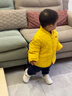 巴拉巴拉童装儿童棉服男童女童外套冬装棉衣绣花宝宝衣服 中黄30419 100 实拍图